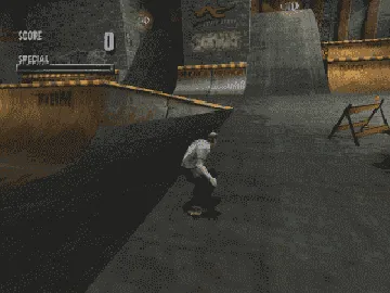 Tony Hawk Pro Skater (US) screen shot game playing